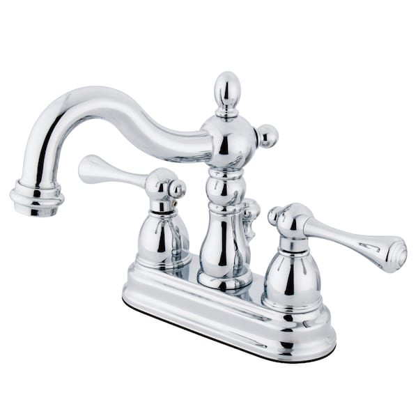 4" Centerset Bathroom Faucet, Chrome